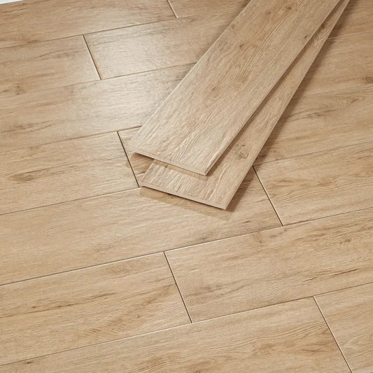 What made you give up wood grain bricks and instead choose wooden flooring?