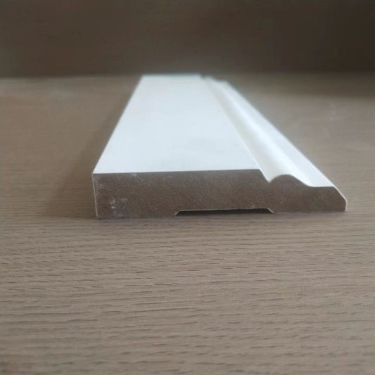 MDF MOULDING LAMBS TONGUE  92x18MM 5.4M PRIMED