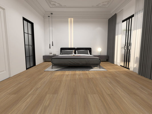 C 06 – LIGHT SPOTTED GUM CLASSIC HYBRID FLOORING
