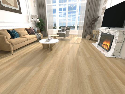 DION 02 – BRIGHT SPOTTED GUM HYBRID FLOORING